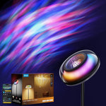 Lámpara de pie Govee Uplighter, proyector de ondas RGBIC, Alexa.