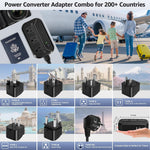 Voltage Converter Power Step Down 220V to 110V Universal.