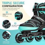 Patines En Línea Ajustables Niños Con Luces LED 2PM Sports