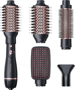 Set de Cepillos Wavytalk 4 en 1 para Secador de Pelo
