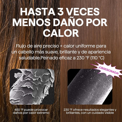 Cepillo secador Wavytalk Air Sculpt, 5 cabezales, volumen y alisa.