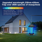 Bug Zapper Amufer eléctrico para interiores y exteriores, 4000 V