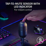 Micrófono USB Razer Seiren V3 Mini Condensador RGB
