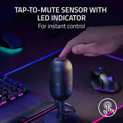 Micrófono USB Razer Seiren V3 Mini Condensador RGB