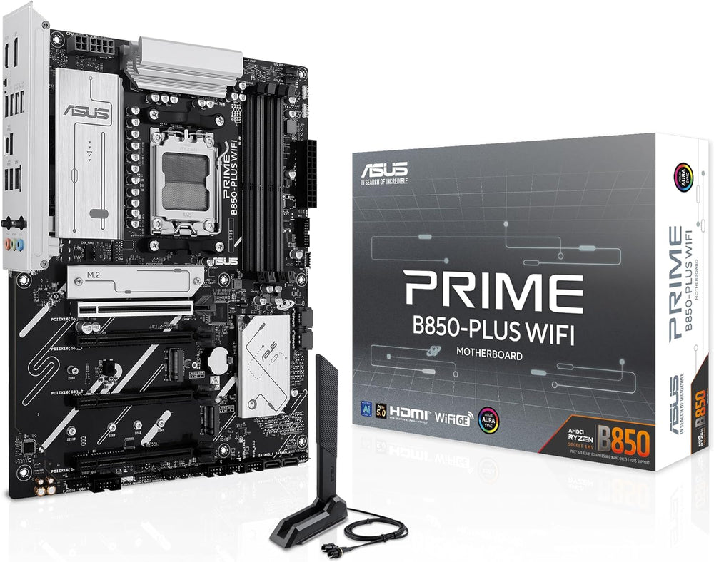 Tarjeta Madre ASUS Prime B850-PLUS, PCIe 5.0, LAN de 2.5Gb.