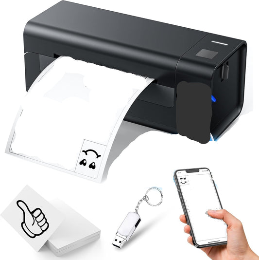 Impresora térmica de etiquetas ZRHI para envíos de pequeñas empresas.(USADA)