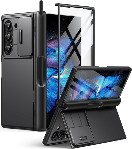 Funda para Galaxy Z Fold 6, protector de pantalla, soporte p/bolígrafo.