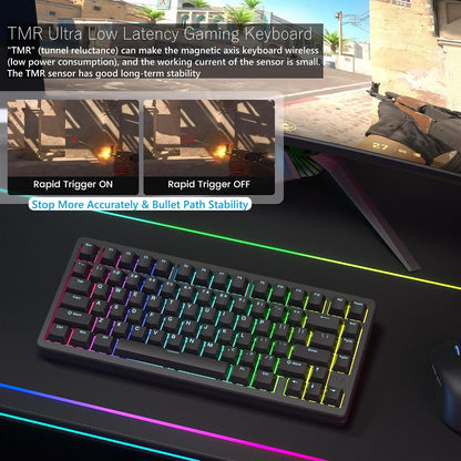 Womier SK75 TMR/HE Teclado Mecánico Gaming 75%