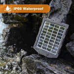 Panel Solar WingHome WH100 Para Cámara Caza 6V 12V IP66