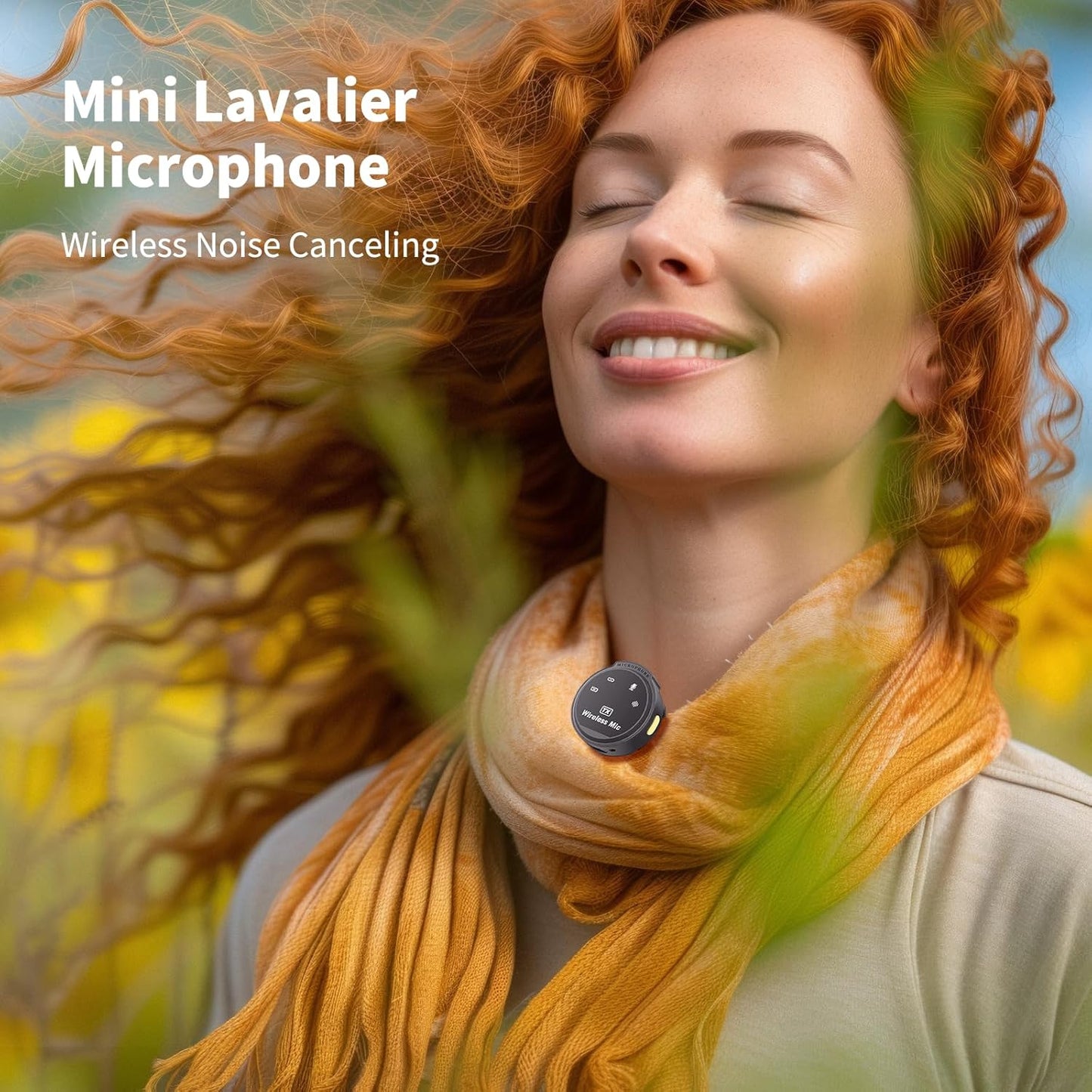Micrófono de solapa inalámbrico J6 Plug & Play para iOS.