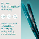 Plancha para Cabello Bio-Ionic 10X, Placas Sónicas Vibradoras 1"