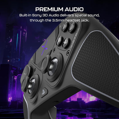Control inalámbrico Turtle Beach Victrix Pro BFG Reloaded en negro para PS5 — vista 6