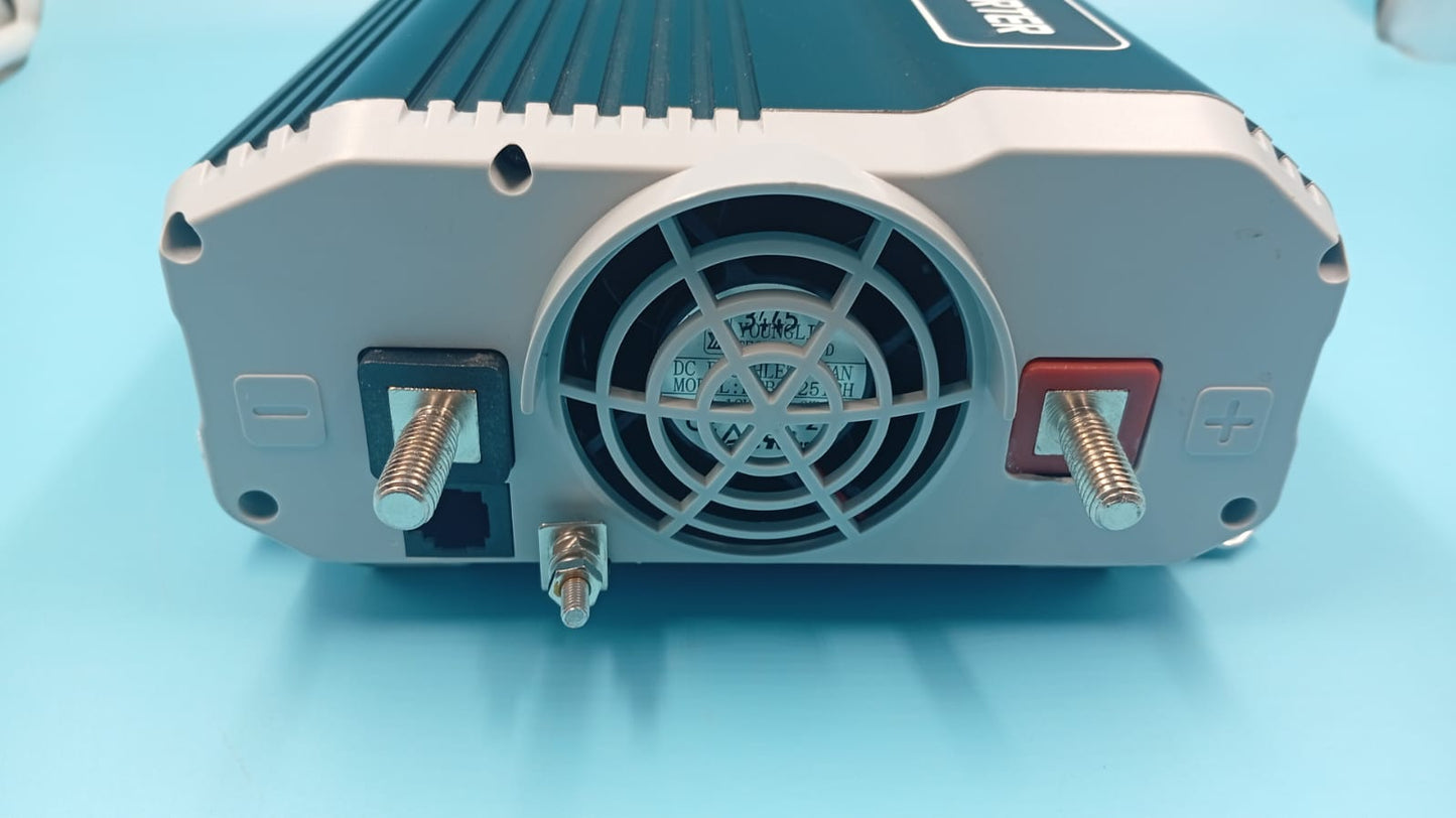 Inversor de corriente Energizer de 2000 vatios, de 12 V a 110 V,(USADO).