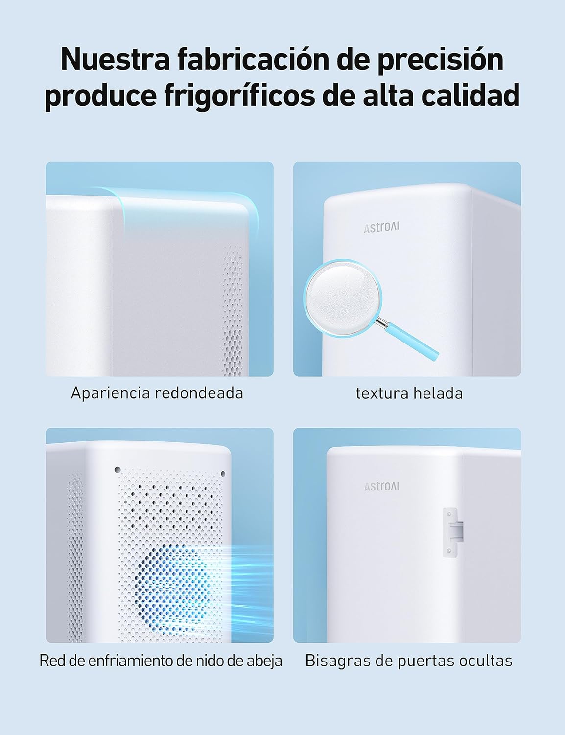 Mini Refrigerador, AstroAI de 6 Litros, cap. 8 Latas, (USADO).