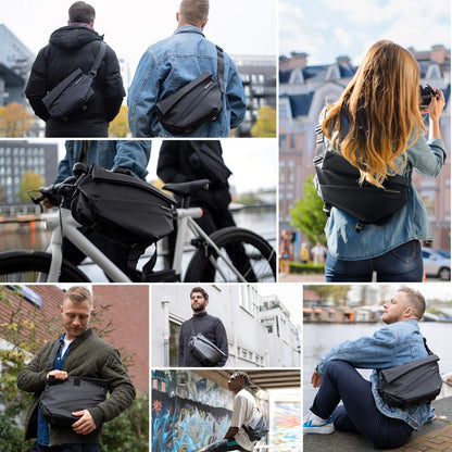 Bolso bandolera multiusos impermeable antirrobo. NIID R1