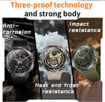 Reloj inteligente AMOLED de 1.4", multideportivo, IP68, bluetooth.