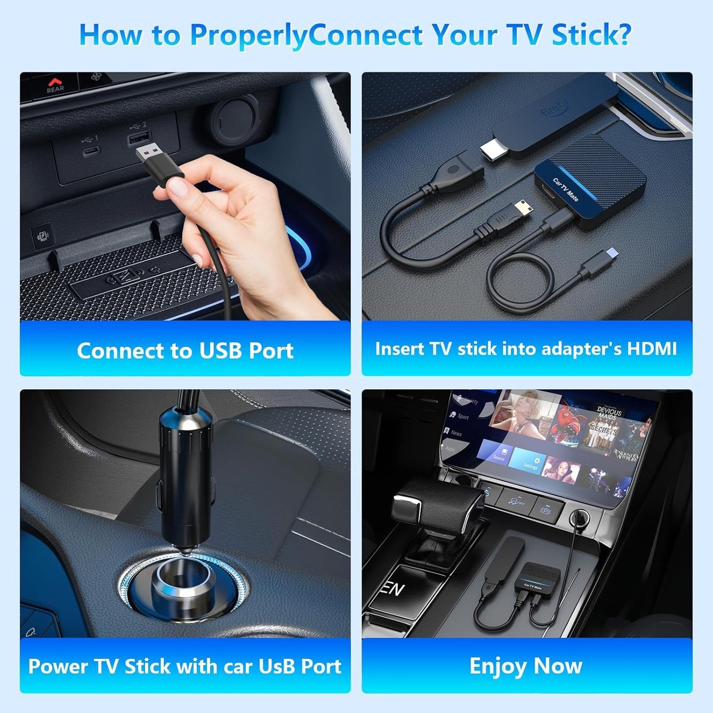 Car TV Mate Pro 2025 inalámbrico OEM