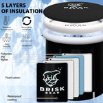 Bañera de hielo para atletas, recuperación Muscular, Brisk Bear XL.