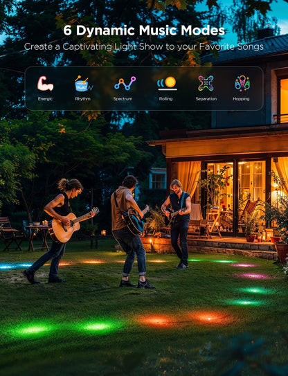 Luces de Suelo para Exteriores Govee H7053, Impermeable IP67