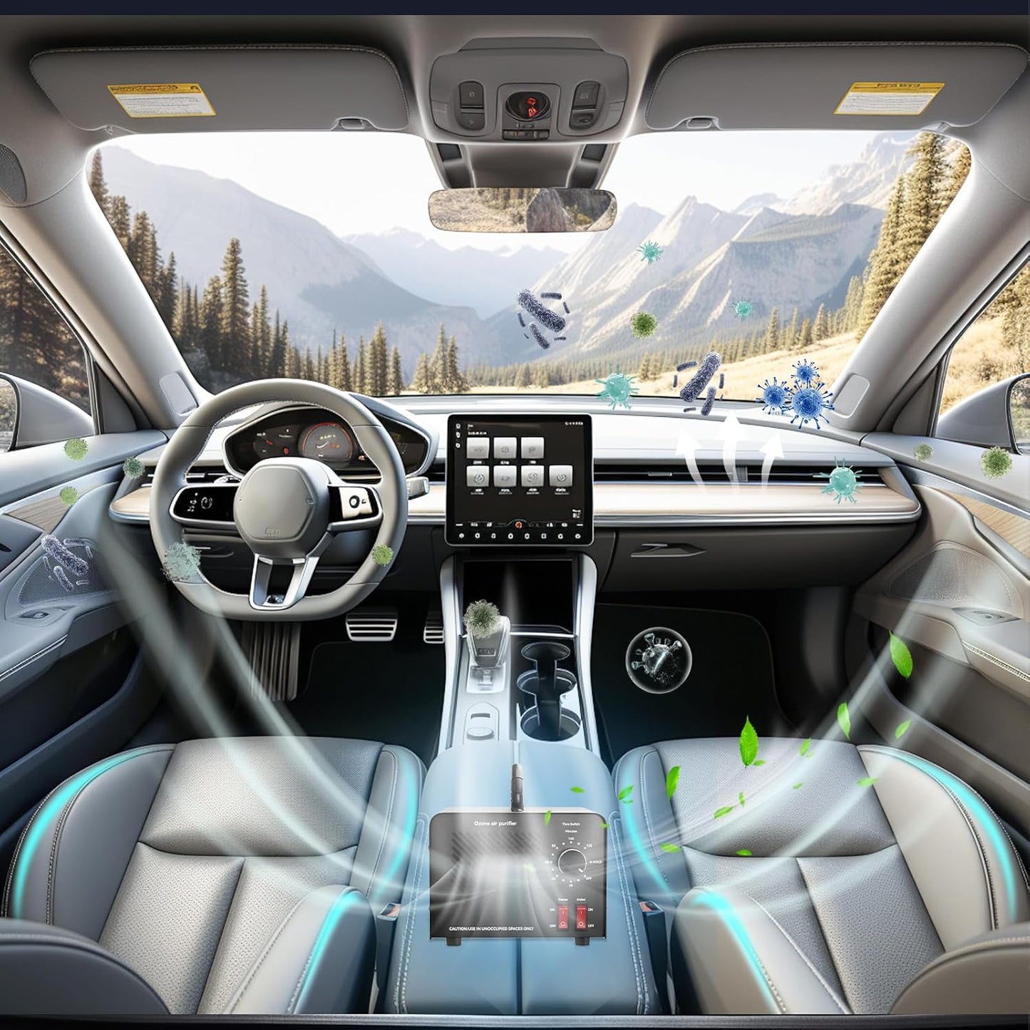 Generador de Ozono, 120,000 mg/h, vel. 3200 RPM, cerámica 4 c.