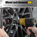 Kit de dados extractores para birlos de coche, 7 piezas.(USADO)