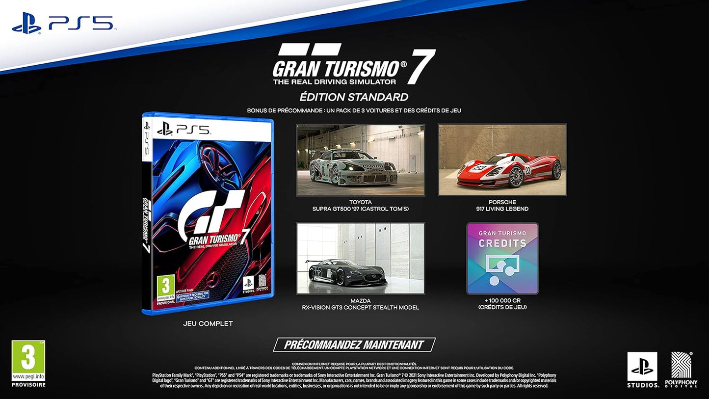 Videojuego Gran Turismo 7 para PS5