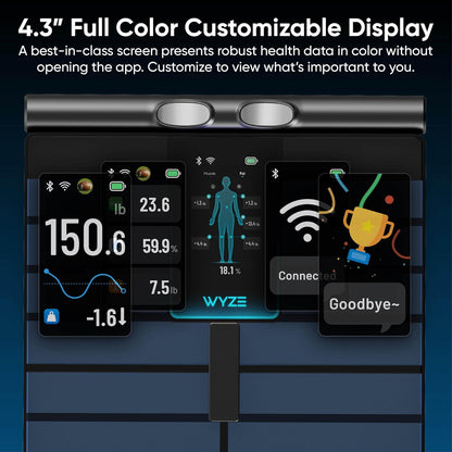 Báscula Inteligente Wyze Scale Ultra Body Scan WiFi