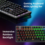 Teclado mecánico con retroiluminación Newmen GM325Pro (USADO)