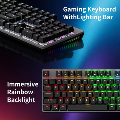 Teclado mecánico con retroiluminación Newmen GM325Pro (USADO)