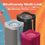 Altavoz Bluetooth, Portátil Skullcandy Terrain XT, Impermeable IPX7.
