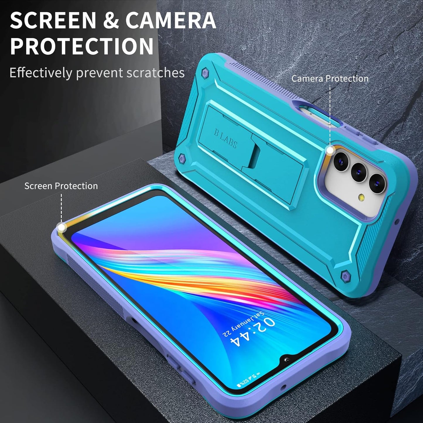Funda para teléfono Compatible con Samsung Galaxy A13. BLABS