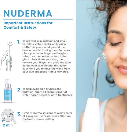 Varita de terapia clínica para la piel, Pure Daily Care NuDerma Fusion.