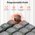 Teclado Numérico Keychron K0 Max RGB Inalámbrico K0M-H3