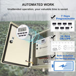 Controlador de temporizador de motor enrollable para invernadero  UYGALAXY