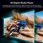 Reproductor multimedia digital 4K HD By Differ