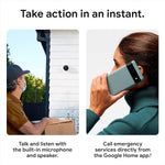 Cámara Google Nest CAM con batería para ext e int. Caja abierta