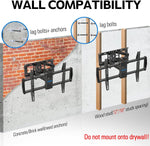 Soporte de pared para la mayoría de televisores de 42 a 82", MOUNTUP MU0028-24K