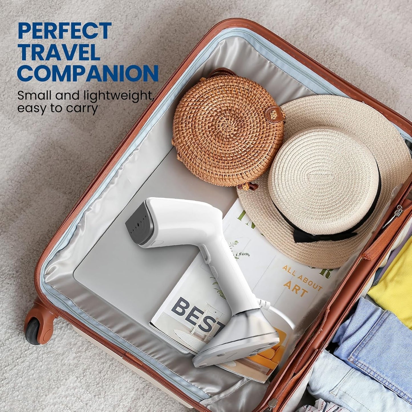 Plancha a Vapor para ropa, 3000 W, potente vapor, LCGT-1202 (WA)B