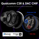 Receptor Bluetooth 5.0 HiFi con Qualcomm CSR y adaptador auxiliar DAC PALOVUE