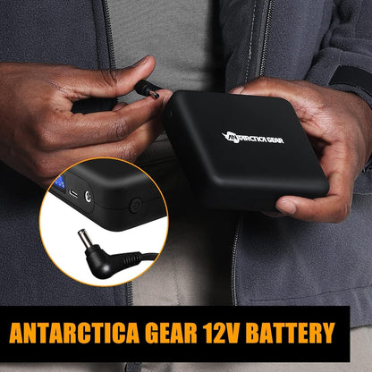 Batería portátil de 12 V 16000 mAh para chaquetas con calefacción.