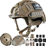 Casco tipo táctico para Paintball  Action Union Mediano