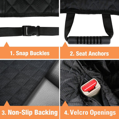 PETICON - Fundas Impermeables y Antiarañazos para Asientos de Mascotas.