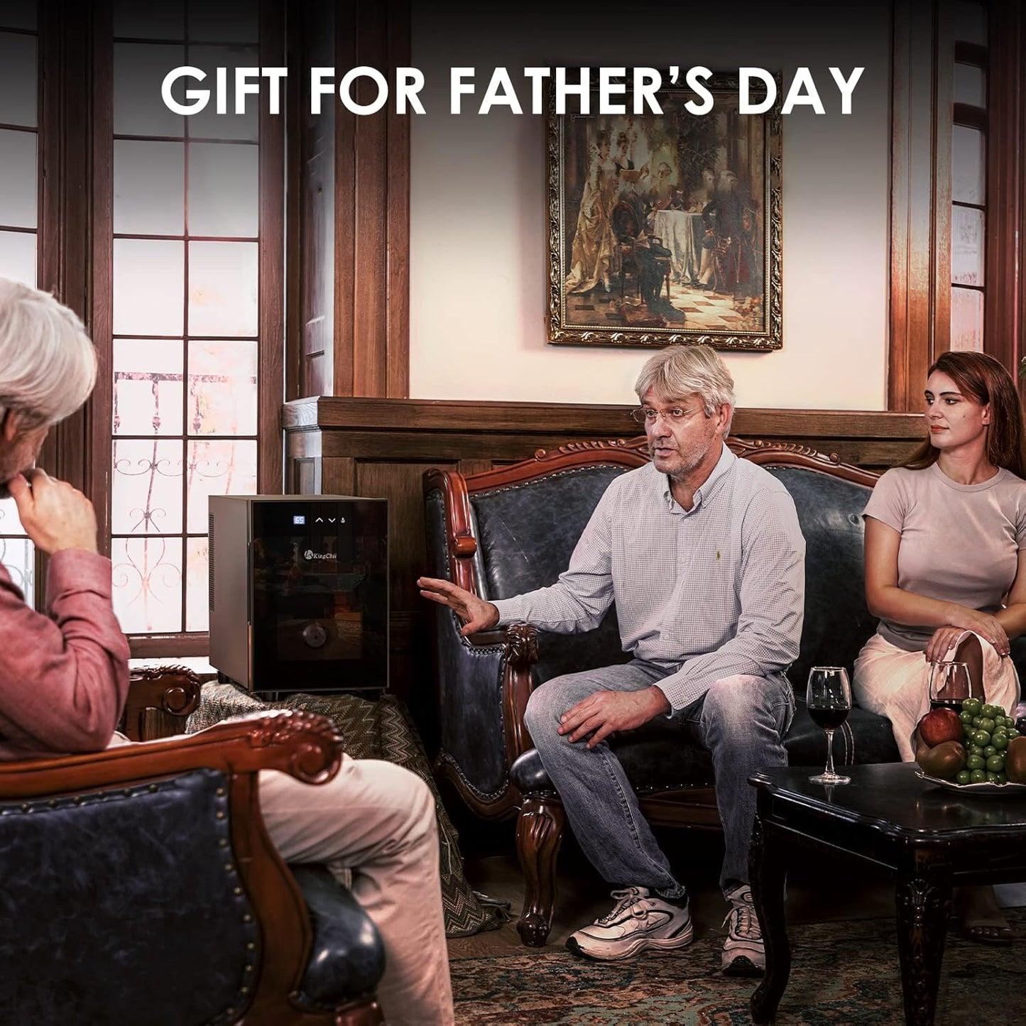 Humidores eléctricos 16L,Control de temperatura, para Puros KingChii