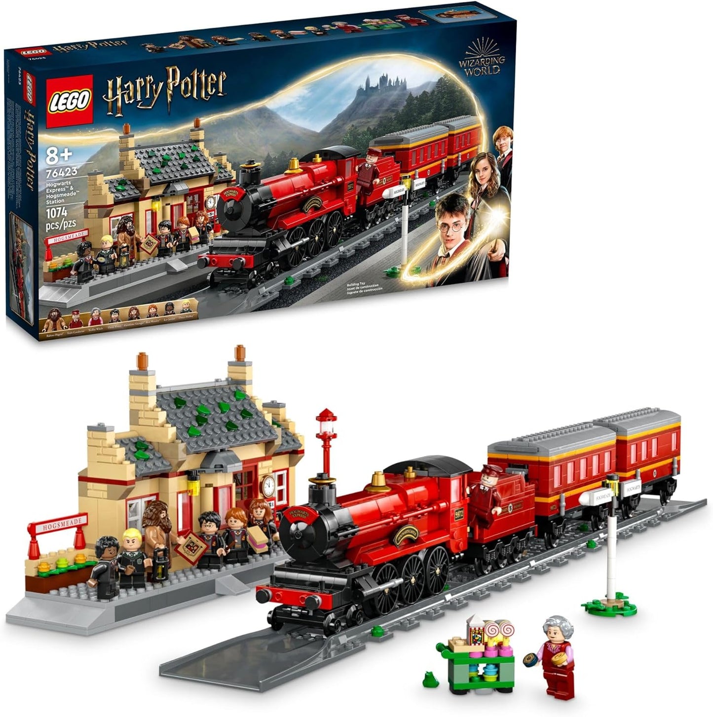 Set de construccion Harry Potter, Expreso de Hogwarts 1074pcs.