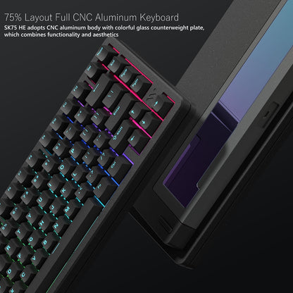 Womier SK75 TMR/HE Teclado Mecánico Gaming 75%