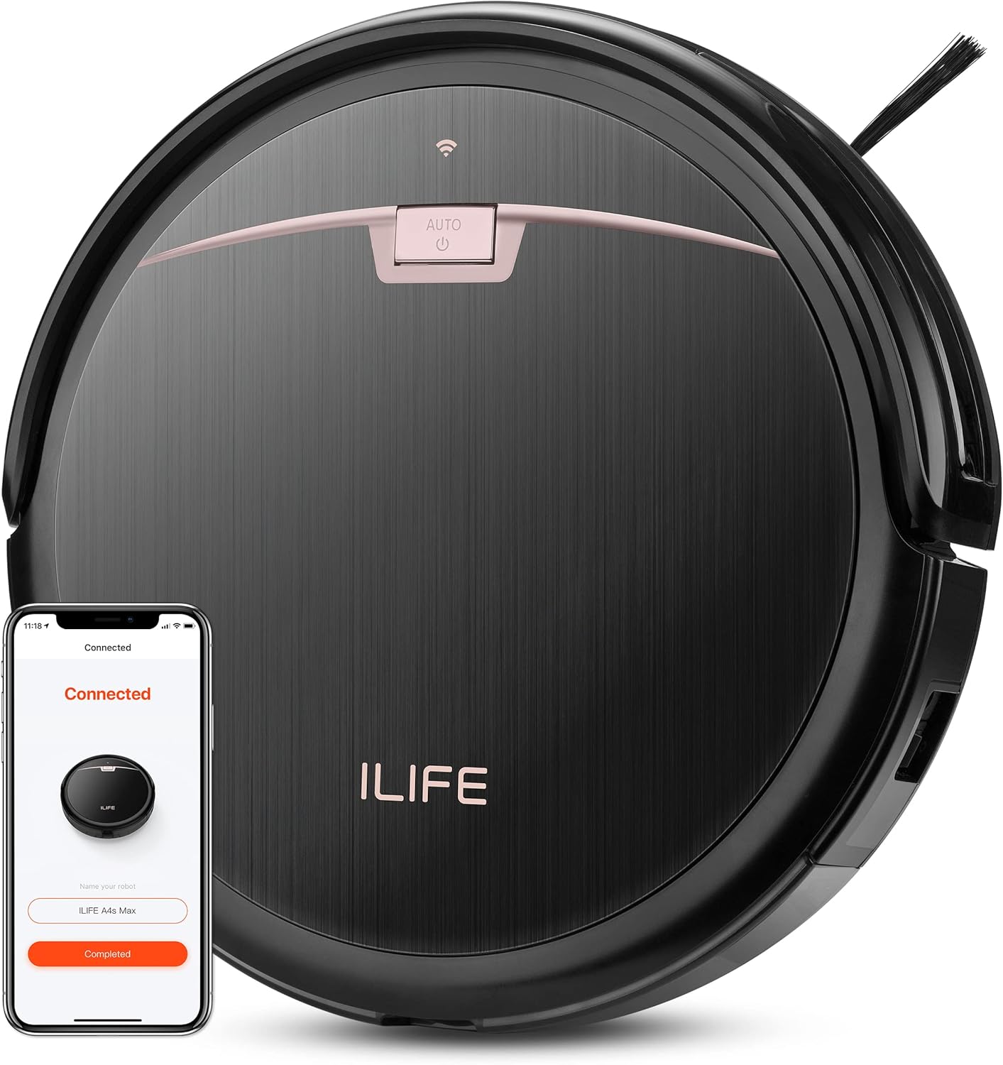 ILIFE A4s MAX Robot Aspirador, 2000Pa Succión Fuerte USADO