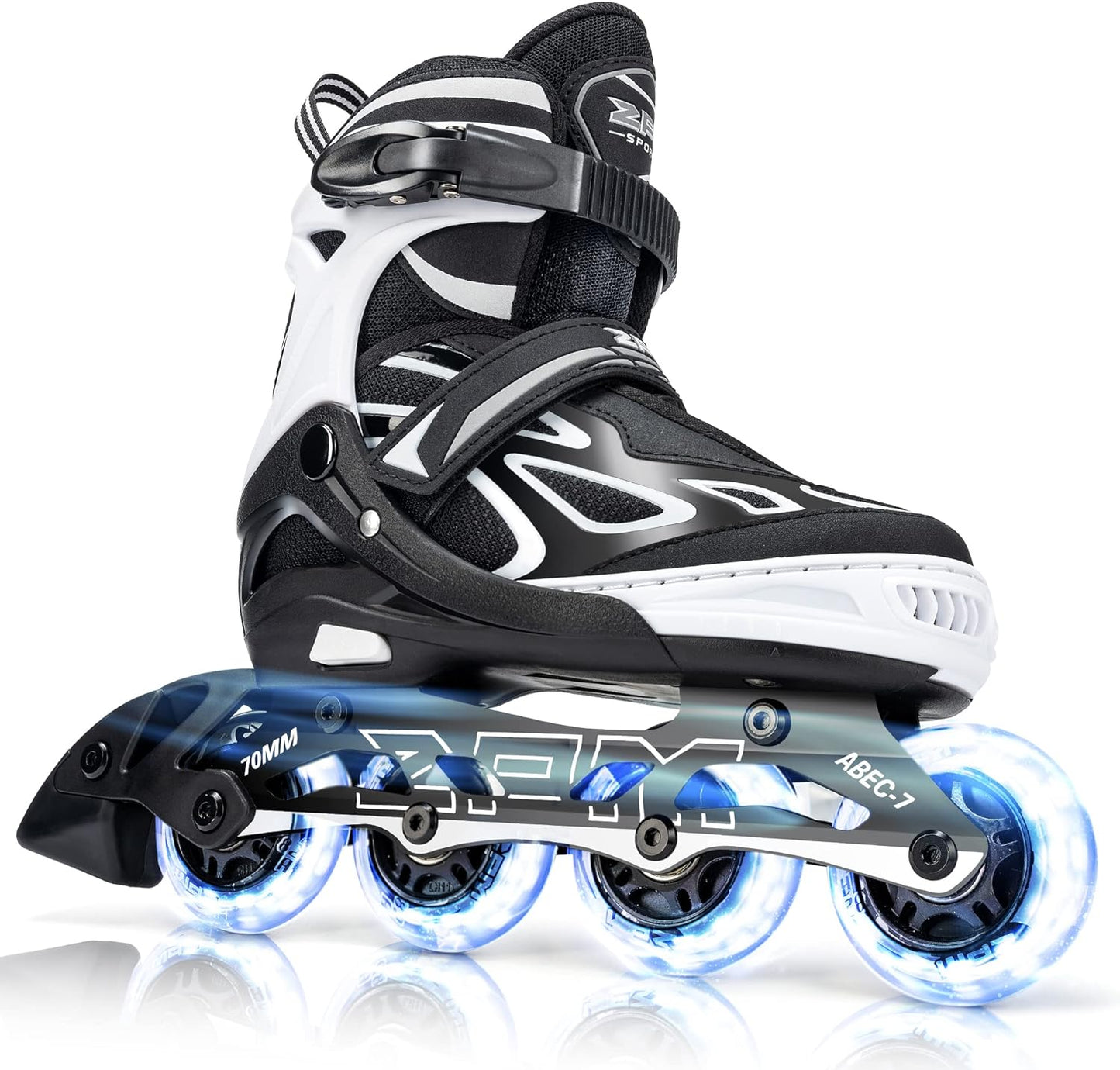 Patines en línea Intermitentes Ajustables, 2PM SPORTS Vinal