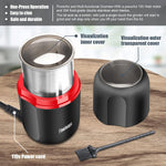 Molinillo eléctrico de café y especias, 7.5", 120 grs, (USADO).