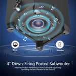 Bocinas OROW S213 Bluetooth 2.1 con 18W