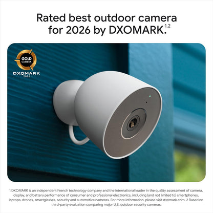 Cámara de seguridad Google Nest Outdoor  2ª gen 2 PZA